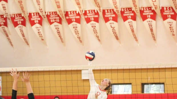 University SFHS volleyball general shot